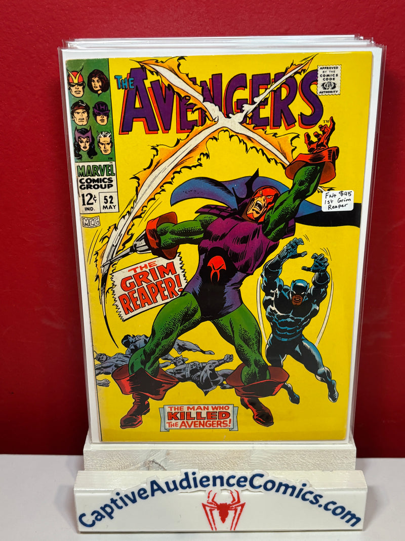Avengers, The Vol. 1 #52 - 1st Grim Reaper - FN+