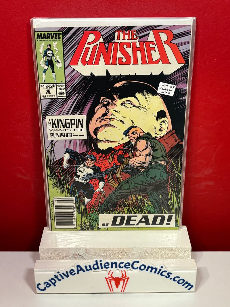Punisher, The Vol. 2 #16 - Newsstand Variant - FN/VF