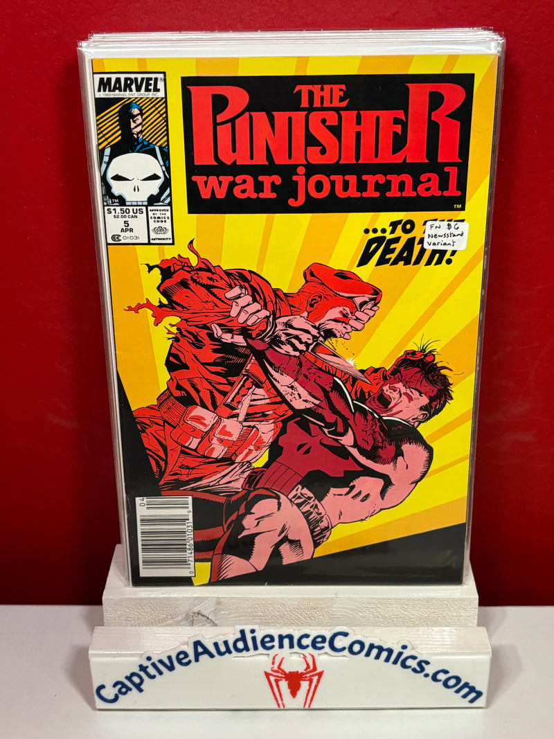 Punisher War Journal, Vol. 1 #5 - Newsstand Variant - FN