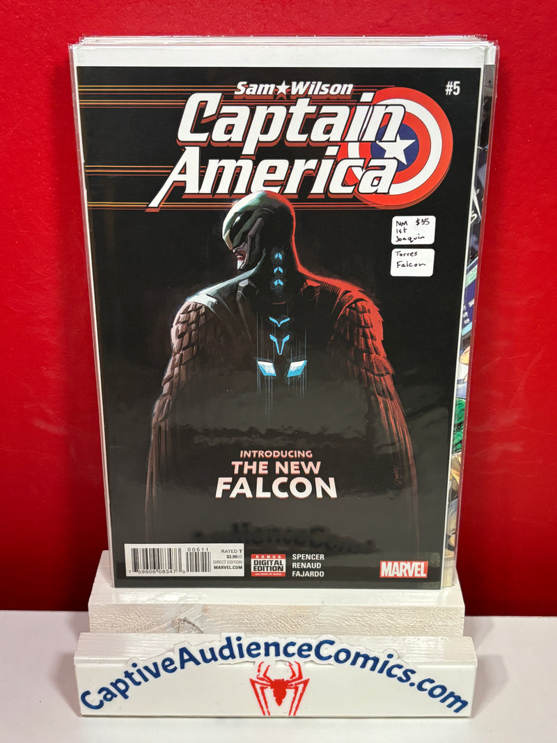 Captain America: Sam Wilson #3 - 1st Joaquin Torres Falcon - NM
