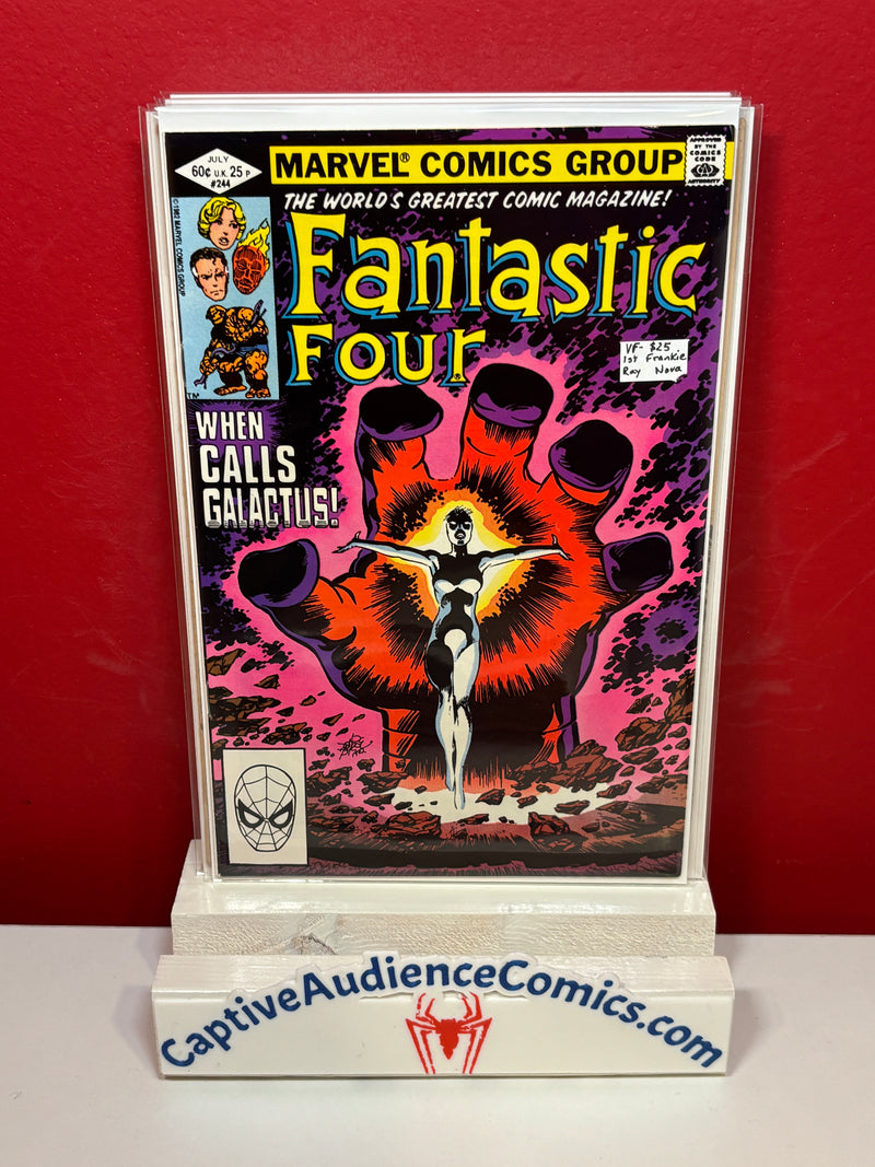 Fantastic Four, Vol. 1 #244 - 1st Frankie Ray Nova - VF-