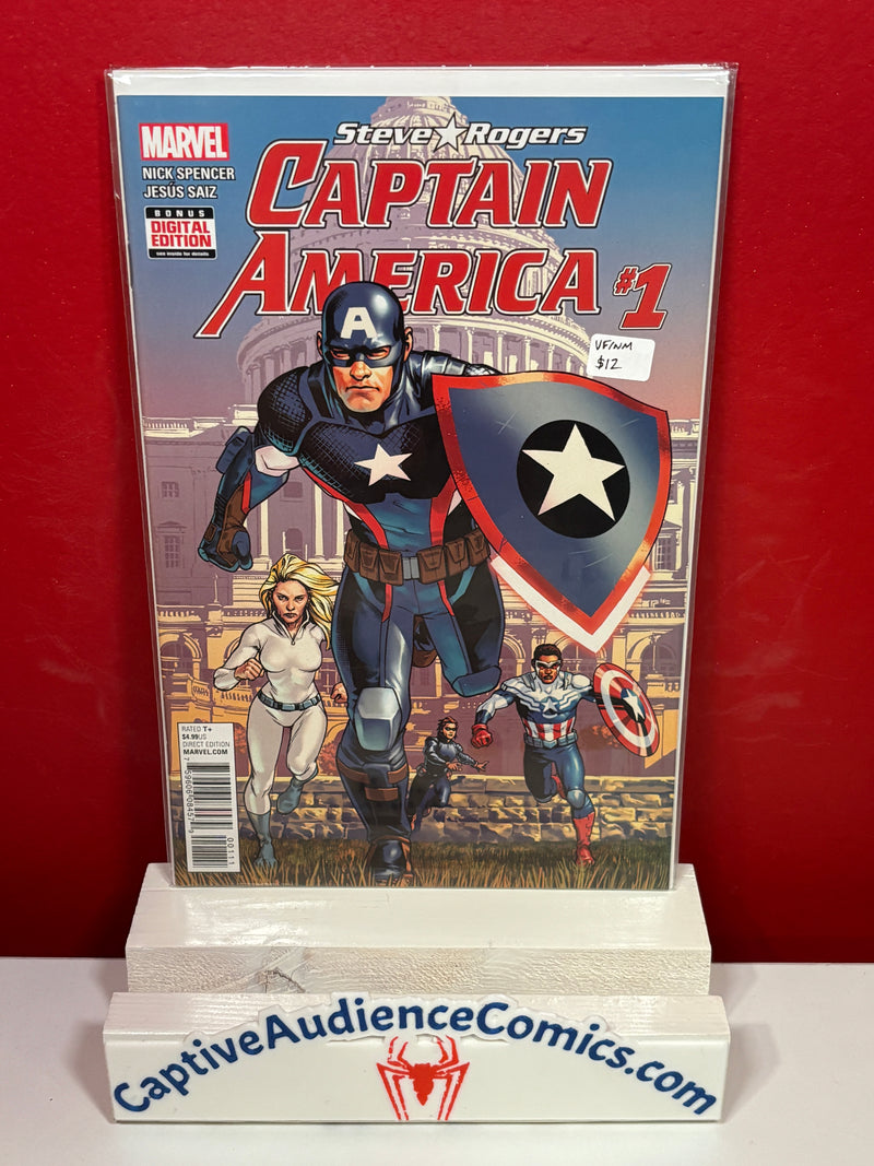 Captain America: Steve Rogers #1 - VF/NM