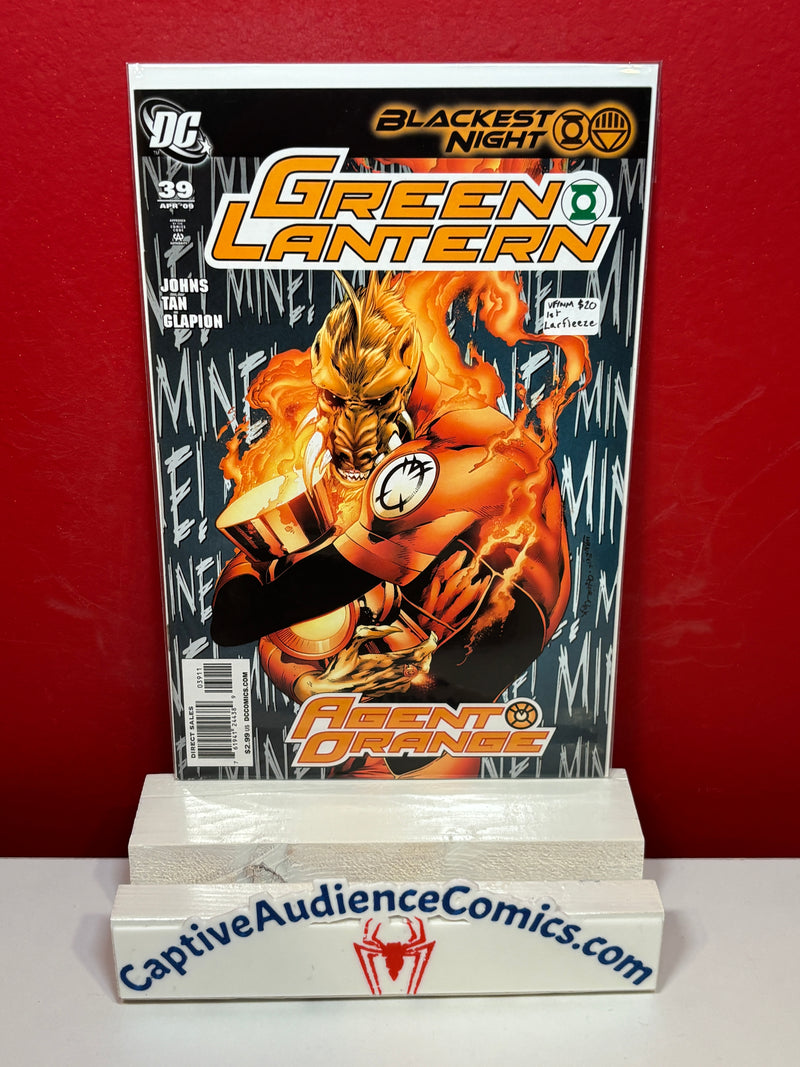 Green Lantern, Vol. 4 #39 - 1st Larfleeze - VF/NM