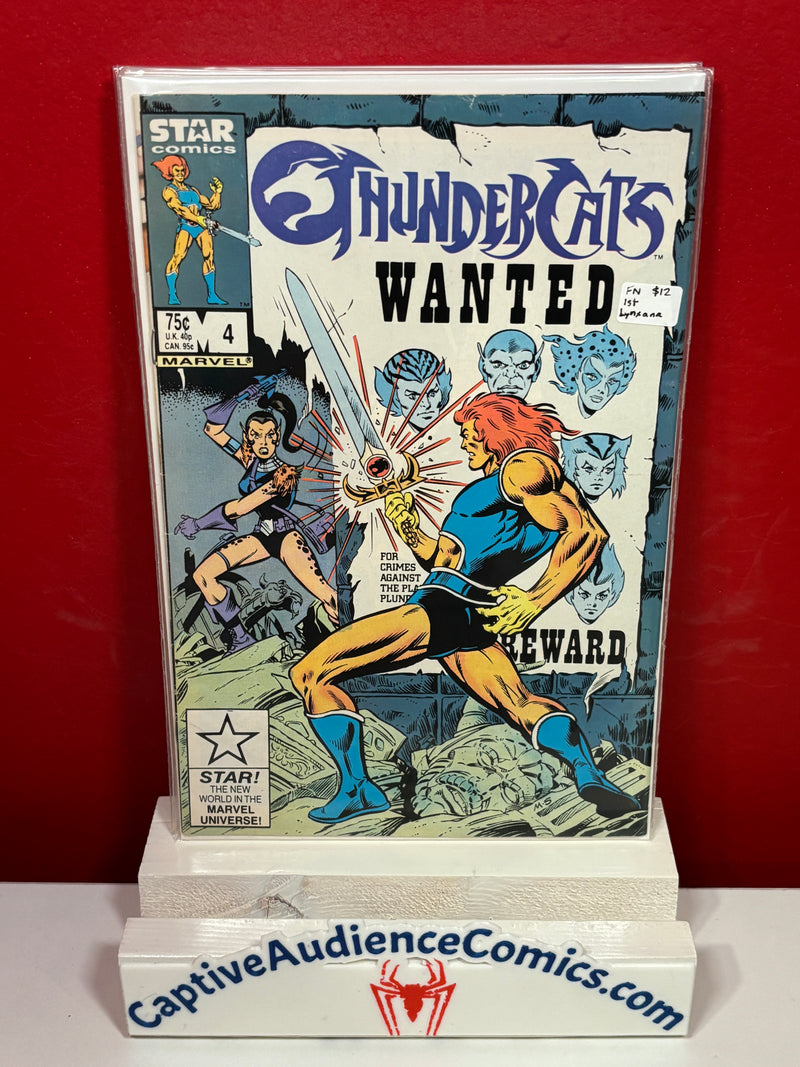 Thundercats #4 - 1st Lynxana - FN