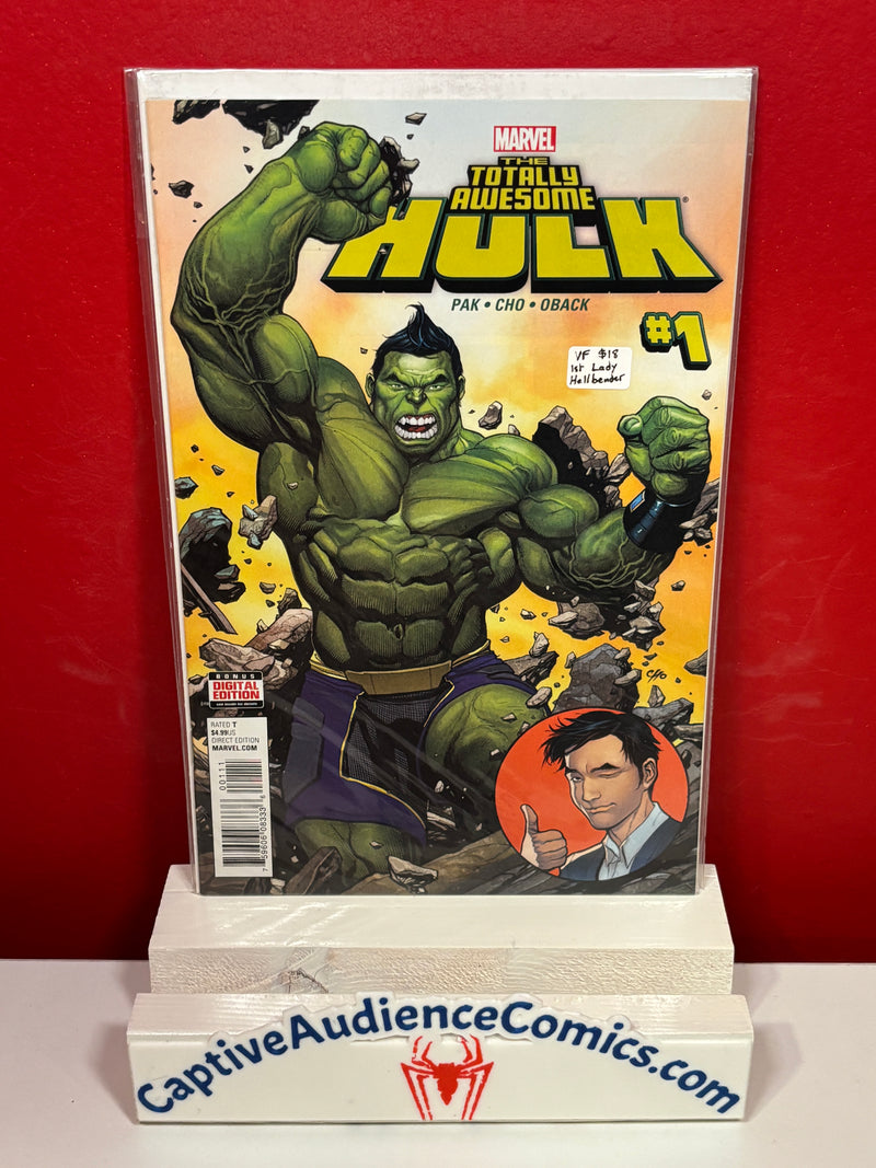 Totally Awesome Hulk #1 - 1st Lady Hellbender - VF