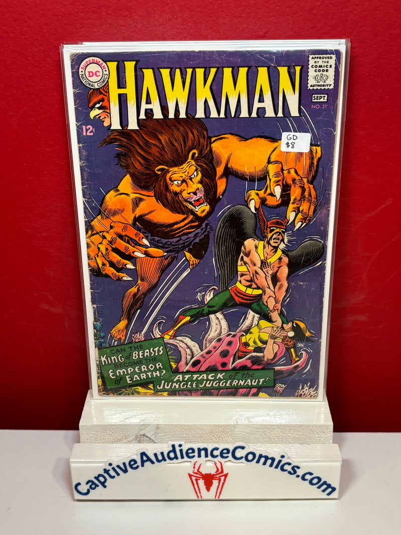 Hawkman, Vol. 1 #21 - GD