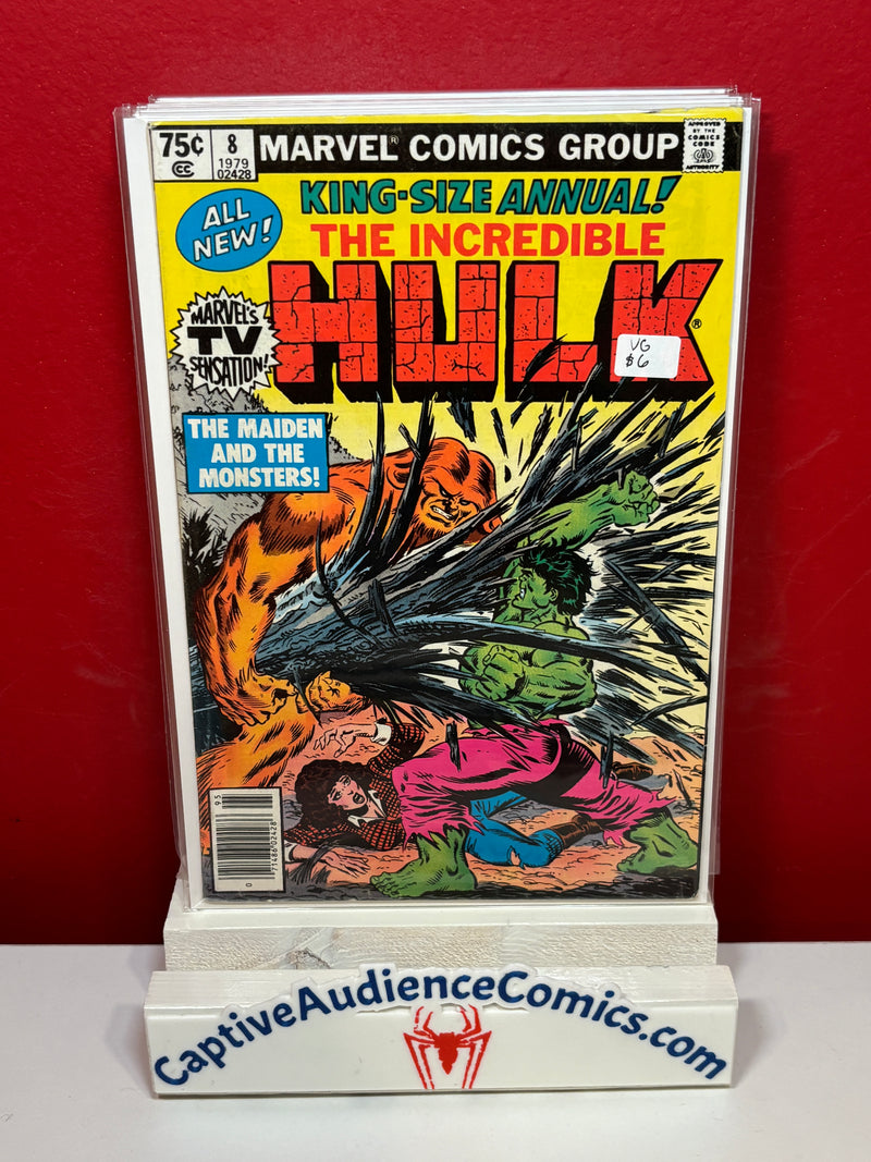 Incredible Hulk, The Vol. 1 Annual #8 - VG