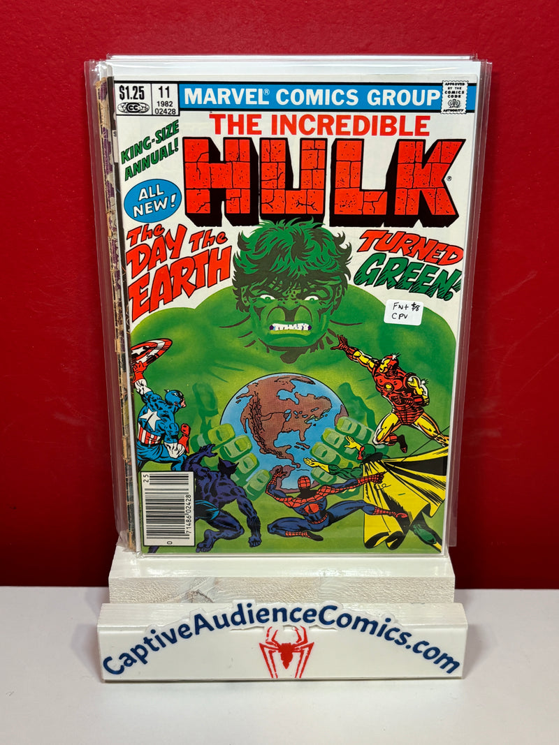 Incredible Hulk, The Vol. 1 Annual #11 - CPV - FN+