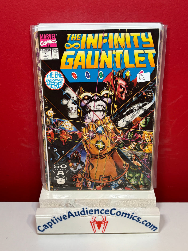 Infinity Gauntlet, Vol. 1 #1 - VF+