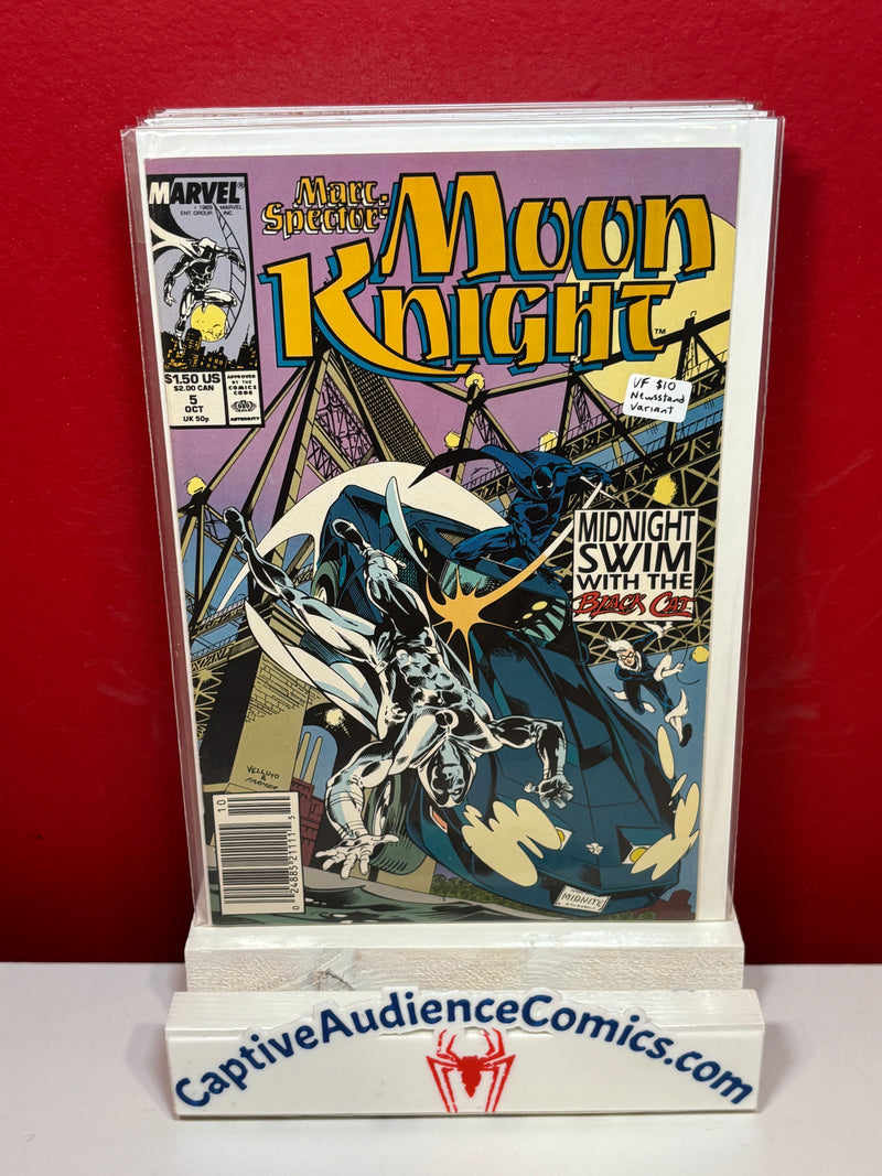 Marc Spector: Moon Knight #5 - Newsstand Variant - VF