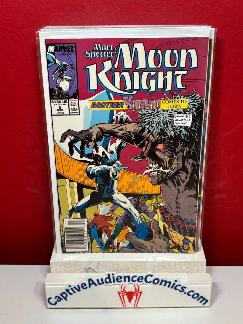 Marc Spector: Moon Knight #6 - Newsstand Variant - VF/NM
