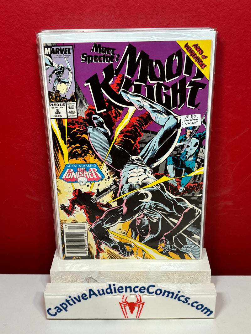 Marc Spector: Moon Knight #8 - Newsstand Variant - VF