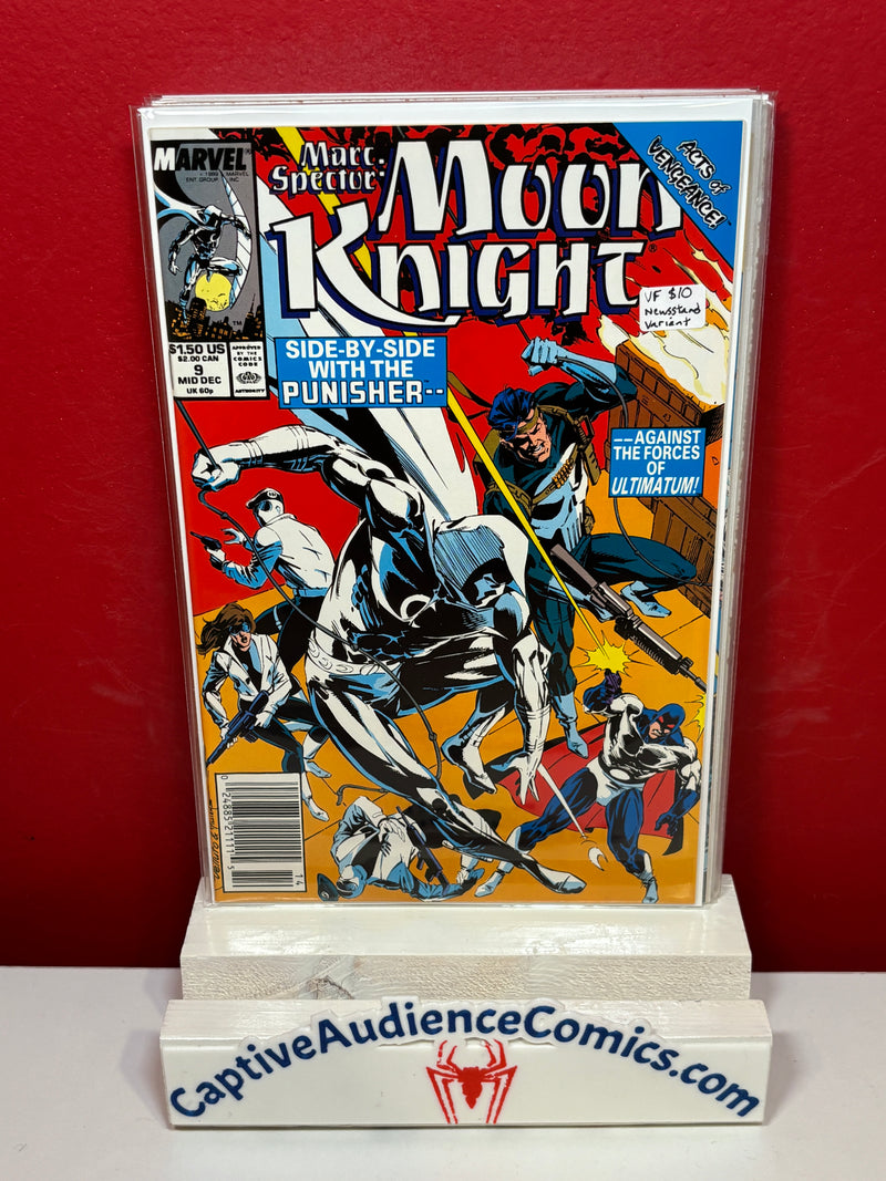 Marc Spector: Moon Knight #9 - Newsstand Variant - VF