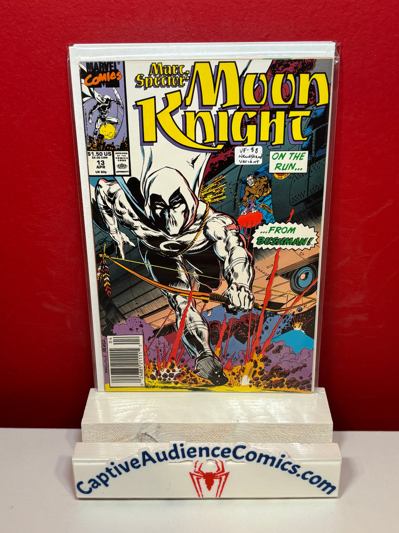 Marc Spector: Moon Knight #13 - Newsstand Variant - VF-