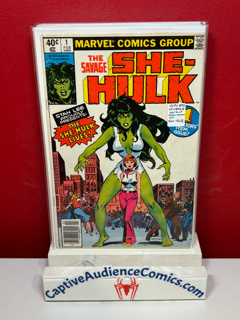 Savage She-Hulk, The #1 - Newsstand Variant - 1st She-Hulk - VG/FN