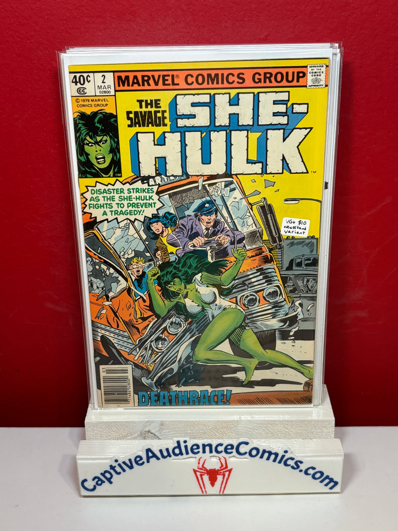 Savage She-Hulk, The #2 - Newsstand Variant - VG+