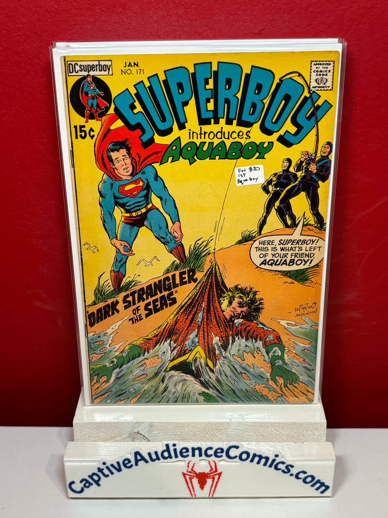 Superboy, Vol. 1 #171 - 1st Aquaboy - FN