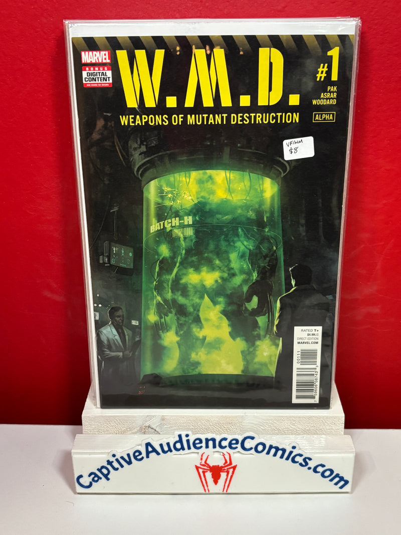 Weapons of Mutant Destruction: Alpha #1 - VF/NM
