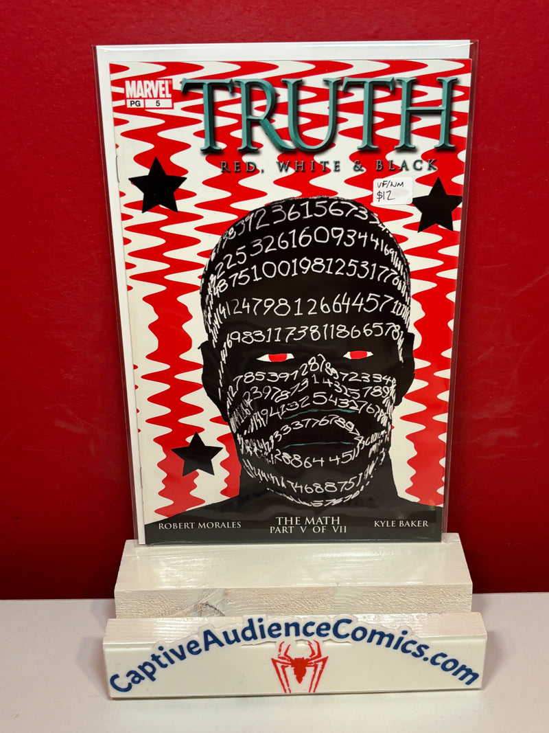 Truth: Red, White & Black #5 - VF/NM