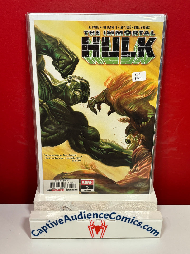 Immortal Hulk, The #5 - NM