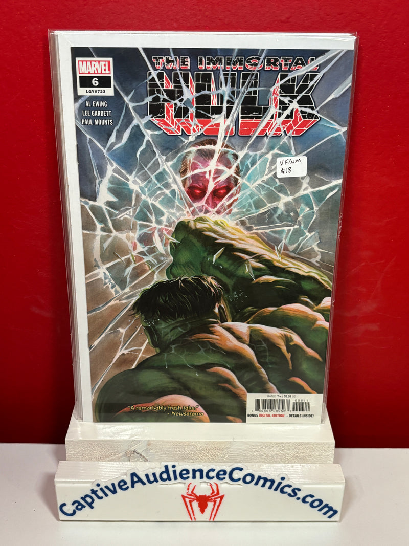 Immortal Hulk, The #6 - VF/NM
