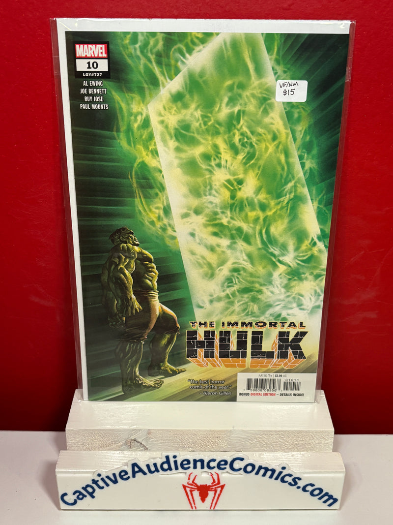 Immortal Hulk, The #10 - VF/NM