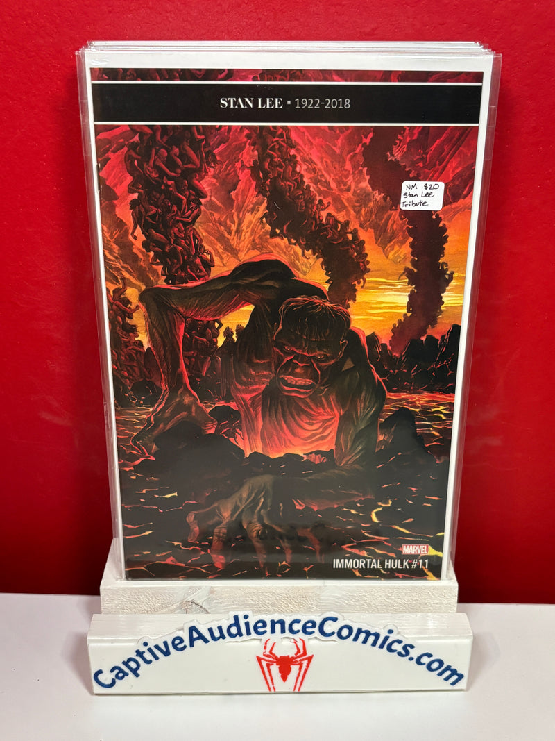 Immortal Hulk, The #11 - Stan Lee Tribute - NM