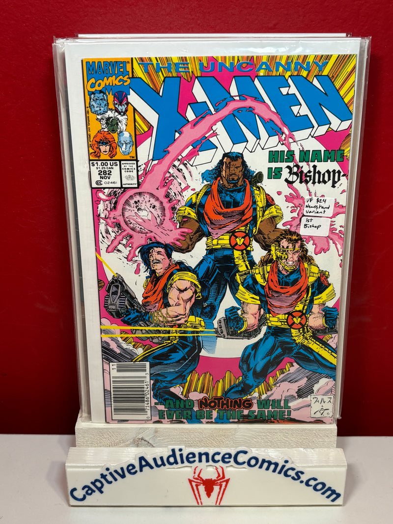 Uncanny X-Men, Vol. 1 #282 - Newsstand Variant - 1st Bishop - VF