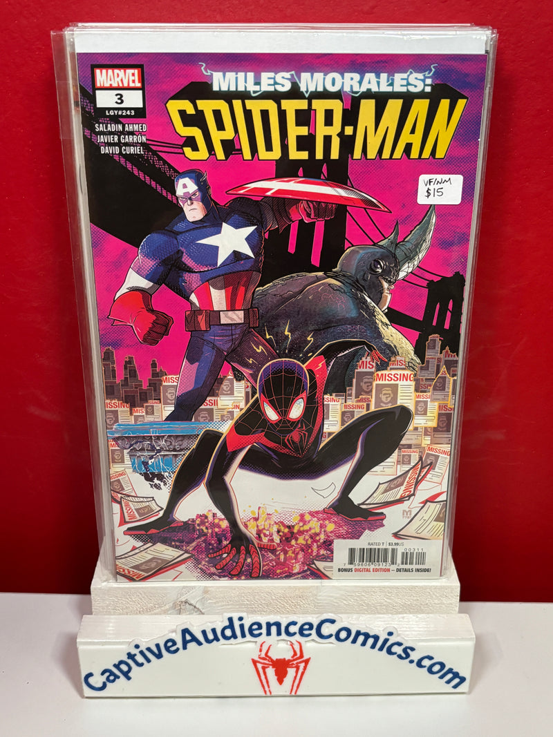 Miles Morales: Spider-Man #3 - VF/NM