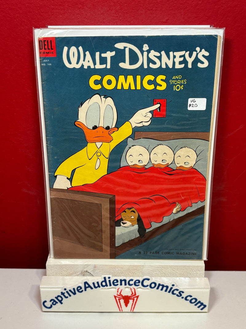 Walt Disney's Comics and Stories #166 - VG