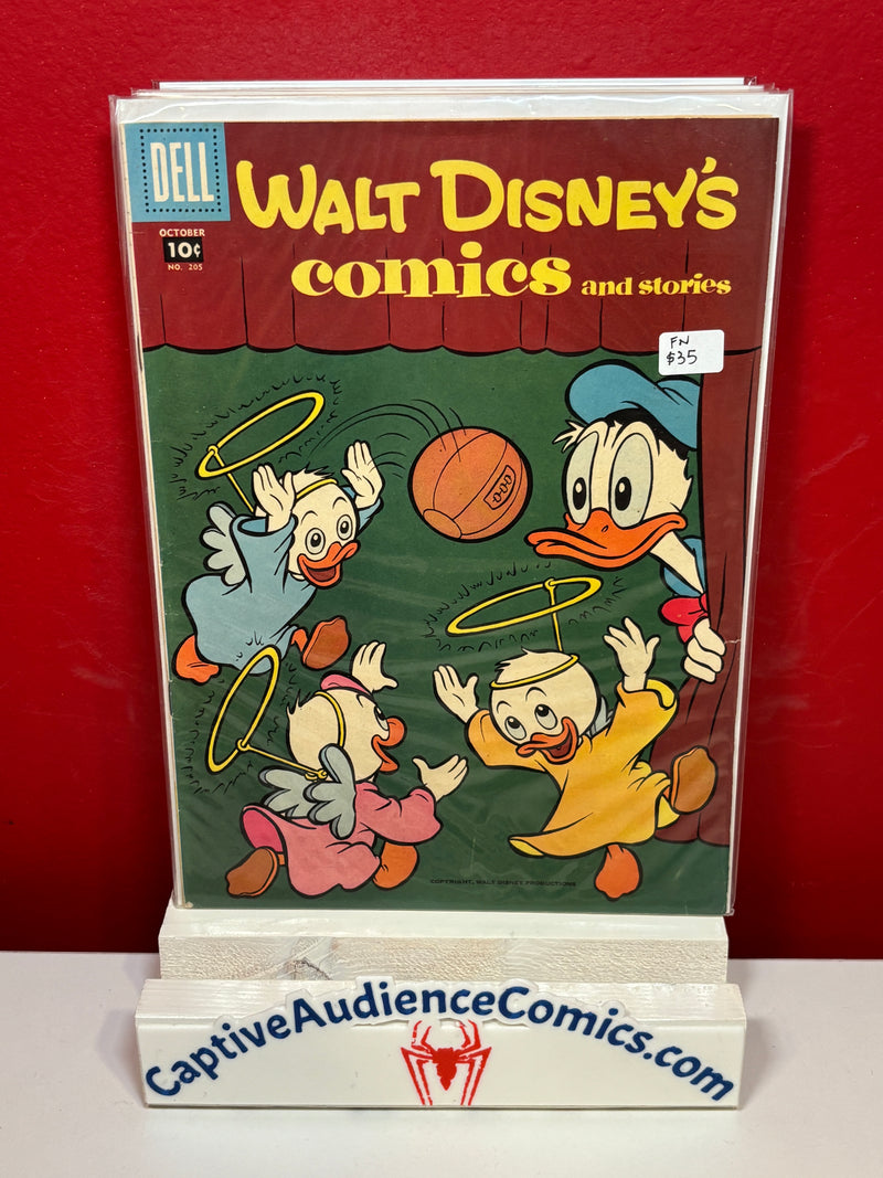 Walt Disney's Comics and Stories #205 - FN