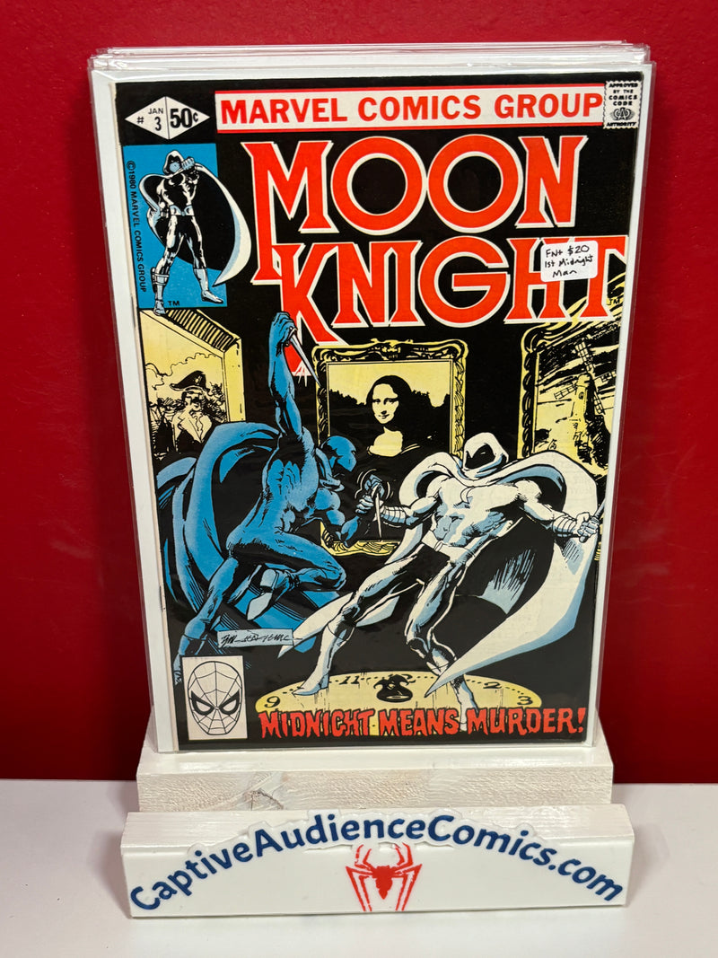 Moon Knight, Vol. 1 #3 - 1st Midnight Man - FN+