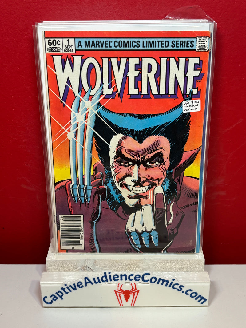 Wolverine, Vol. 1 #1 - Newsstand Variant - VG+