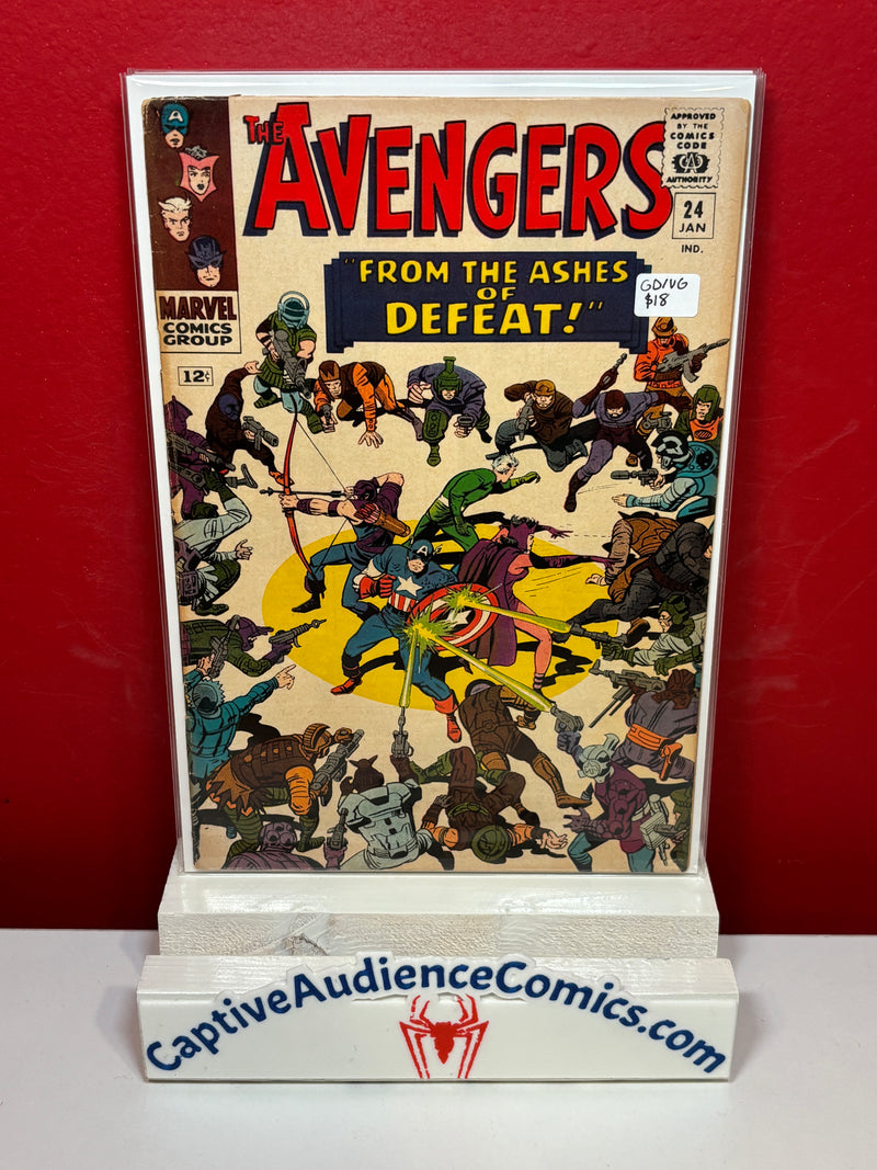 Avengers, The Vol. 1 #24 - GD/VG