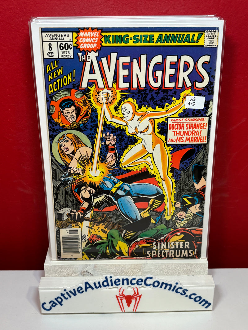 Avengers, The Vol. 1 Annual #8 - VG