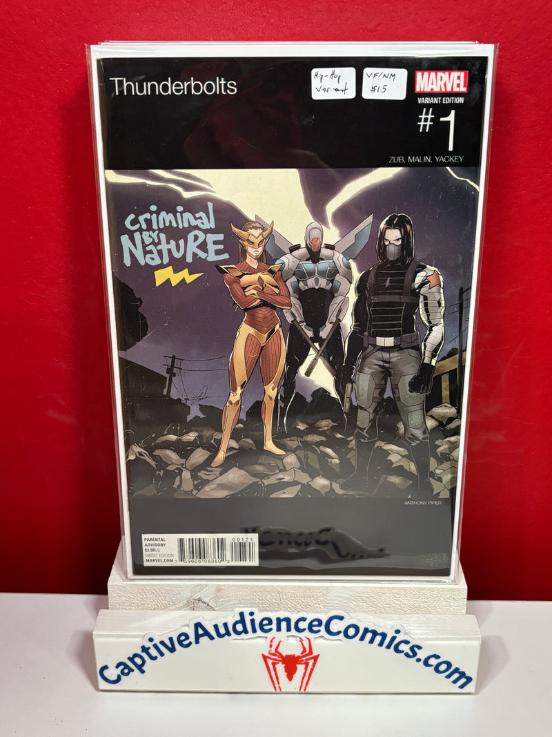 Thunderbolts, Vol. 3 #1 - Hip-Hop Variant - VF/NM