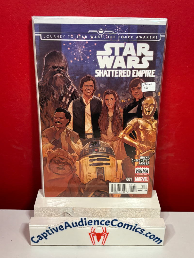 Journey to Star Wars: The Force Awakens - Shattered Empire #1 - VF/NM