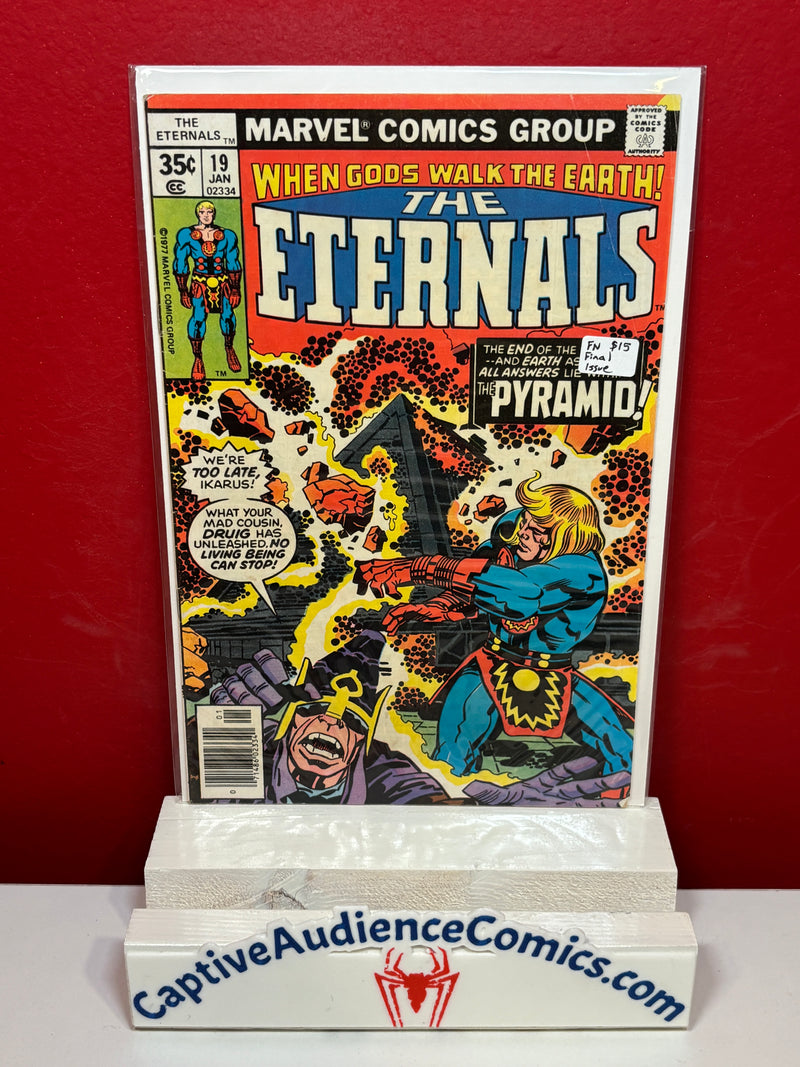 Eternals, Vol. 1 #19 - Final Issue - FN