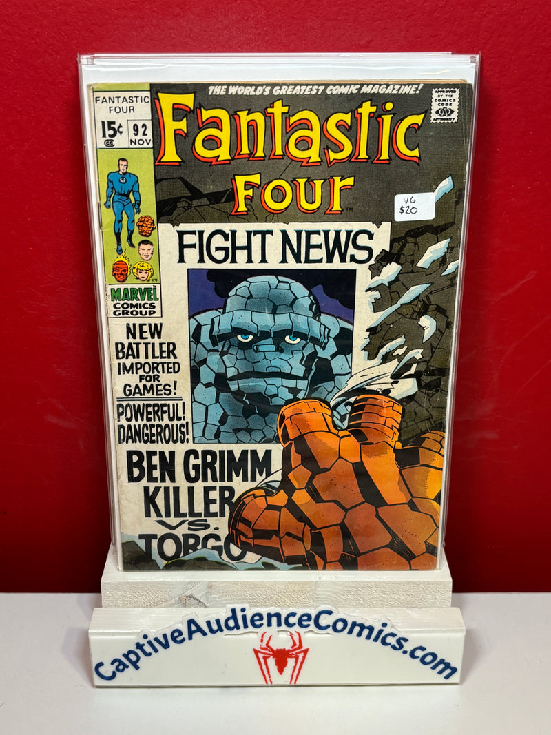 Fantastic Four, Vol. 1 #92 - VG