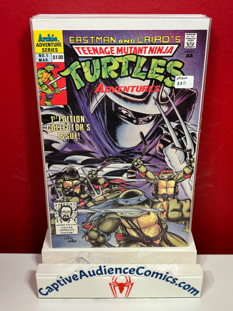 Teenage Mutant Ninja Turtles Adventures, Vol. 2 #1 - 3rd Print - VF/NM