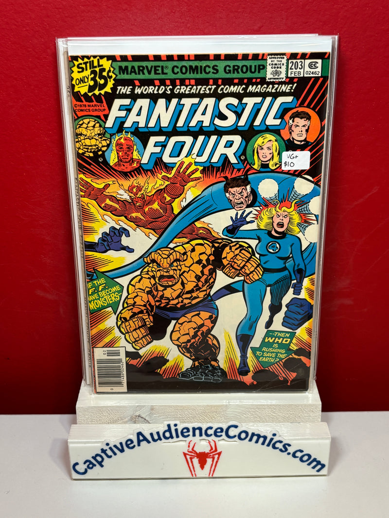 Fantastic Four, Vol. 1 #203 - VG+
