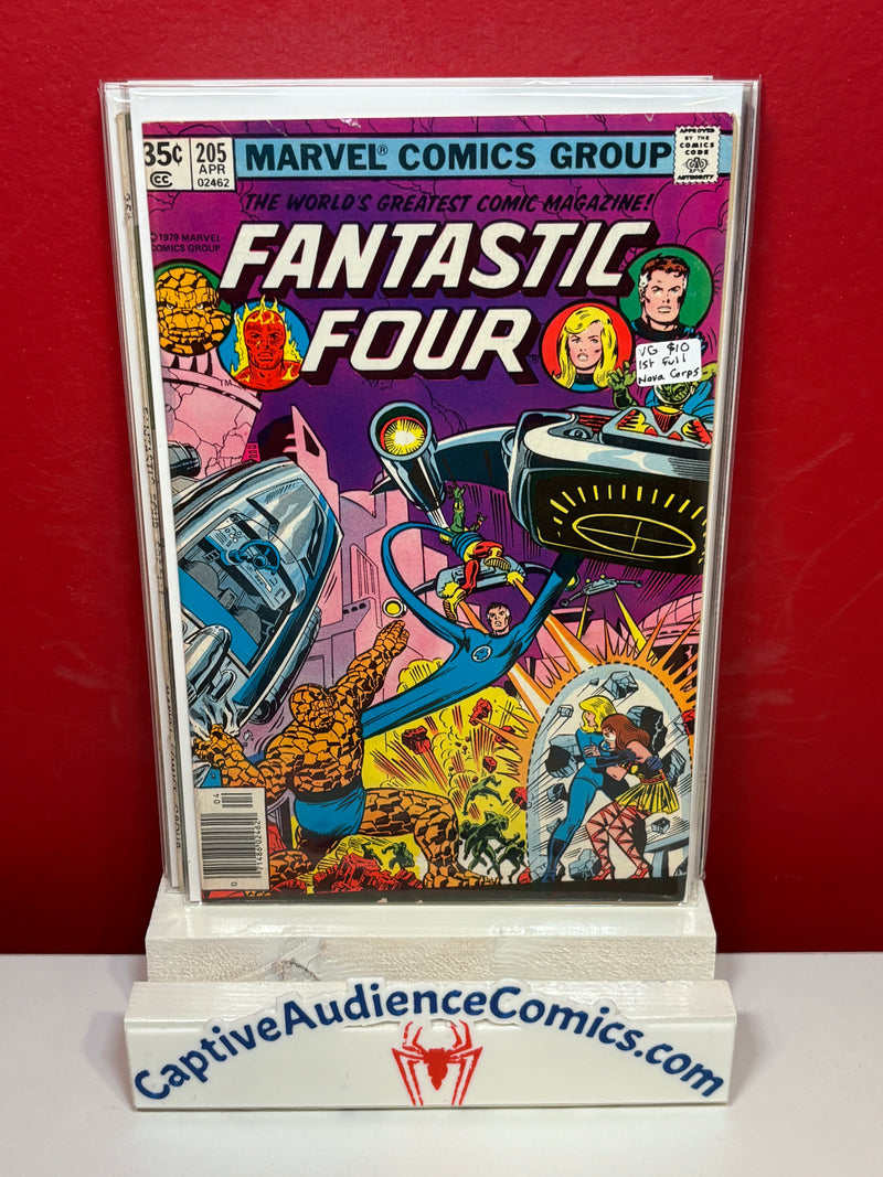 Fantastic Four, Vol. 1 #205 - 1st Full Nova Corps - VG