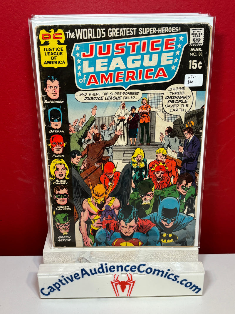 Justice League of America, Vol. 1 #88 - VG-