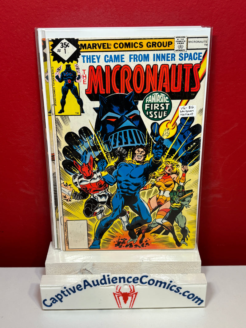 Micronauts, Vol. 1 #1 - Whitman Variant - VG-