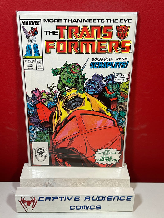 Transformers #29 - 1st Triple Changers - VF
