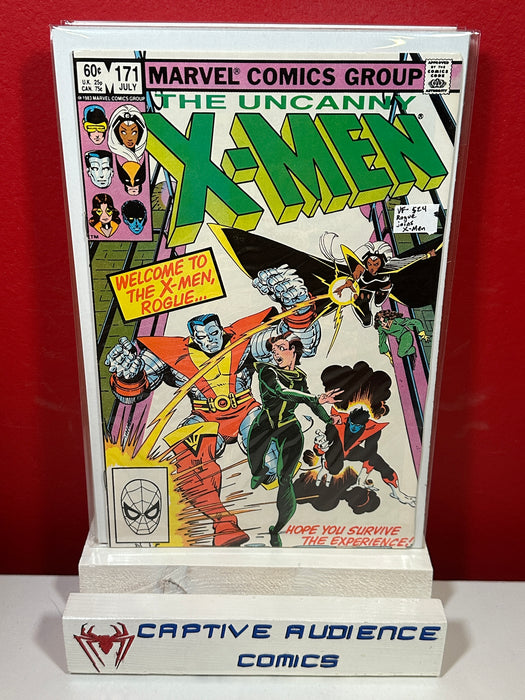 Uncanny X-Men, Vol. 1 #171 - Rogue Joins X-Men - VF-