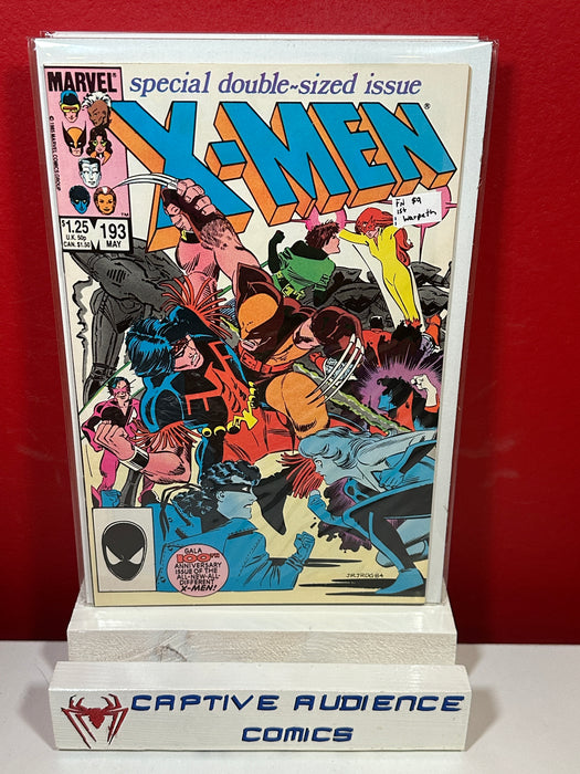Uncanny X-Men, Vol. 1 #193 - 1st Warpathh - FN