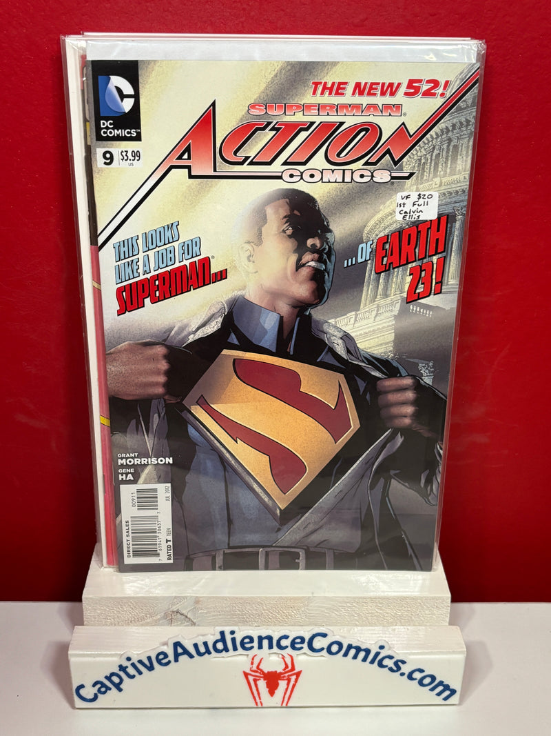 Action Comics, Vol. 2 #9 - 1st Full Calvin Ellis - VF