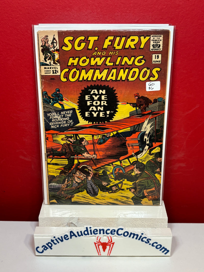 Sgt. Fury and His Howling Commandos #19 - GD