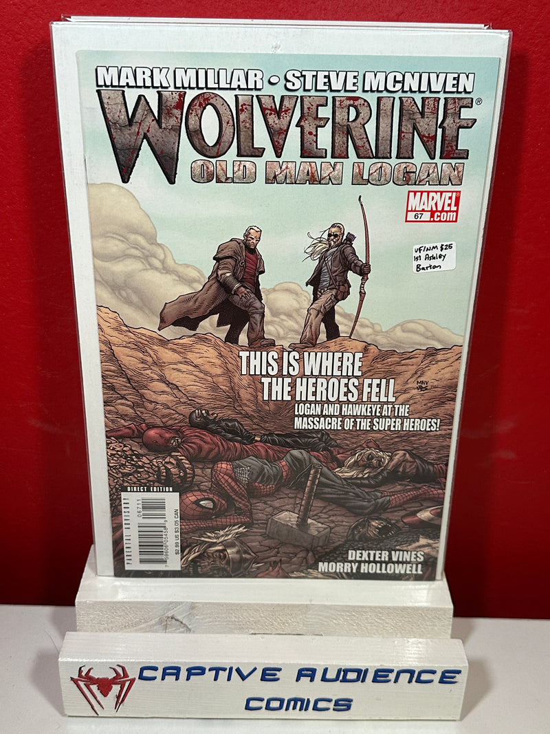 Wolverine, Vol. 3 #67 - 1st Ashley Barton - VF/NM
